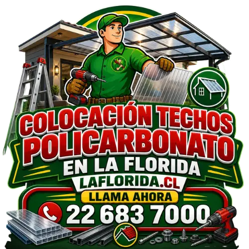 Techumbre Colocación Techos Policarbonato